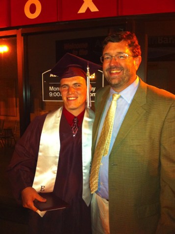 Corey earned his diploma!