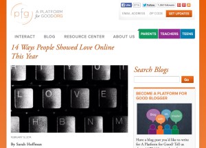 Platform for Good blog