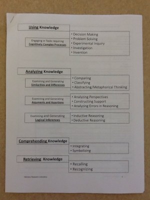Complex Reasoning Curriculum