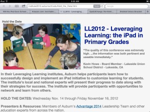 Auburn's Leveraging Learning Institute