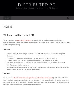 Distributed PD Website